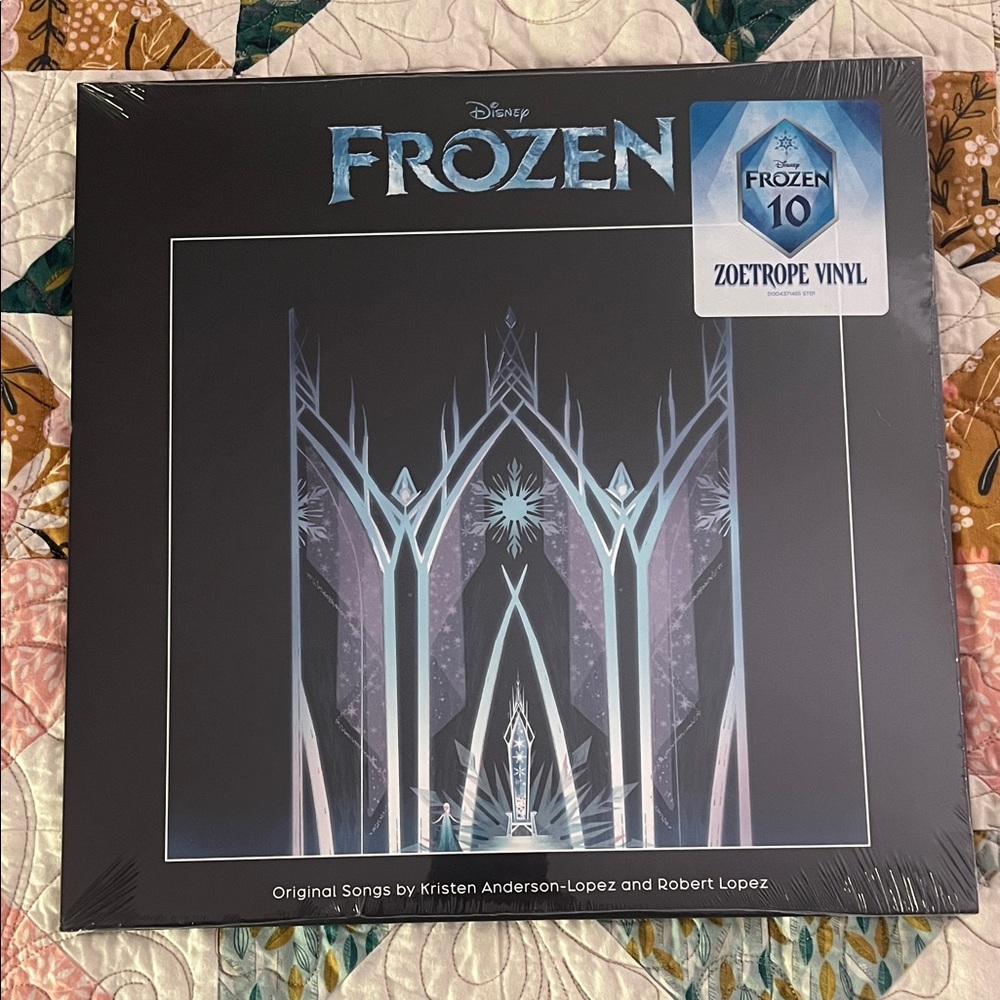 Disney Frozen 10th Anniversary Zoetrope Vinyl